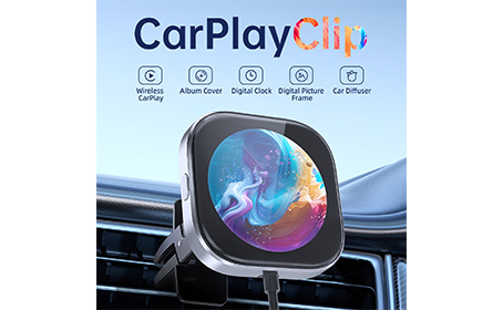 Ottocast Launched the World’s First and Only Wireless Carplay Adatper with Screen-CP91